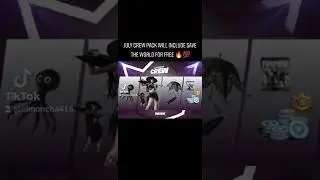 Fortnite July crew pack 🔥💯 #shorts #gaming #fortnite