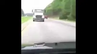 Babe There's a truck coming !!!! VINE
