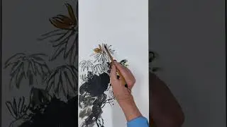 Chinese ink painting#inkdrawing #inkpainting #chineseart #painting #landscapepainting