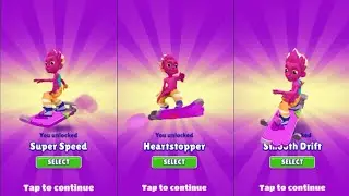 SUBWAY SURFERS ALOHA HAWAII 2025 - UNLOCKING HEARTSTOPPER BOARD + SUPER SPEED + SMOOTH DRIFT