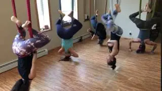 Fly in AntiGravity&reg; Yoga‬! Come ‪hang‬ with us at ‪&lrm;Soul Flyte‬!