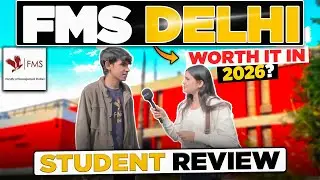 FMS Delhi Students Interview 🔥| Admission Process | Placements | Honest Review | Cutoff | Campus