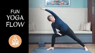 Fun Yoga Flow - Judges 6:13-14 #christianyoga