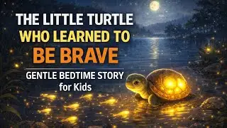 The Little Turtle Who Learned to Be Brave | A Gentle Bedtime Story for Kids