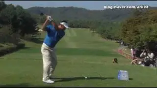 KJ Choi slow motion Driver Golf Swing (1)
