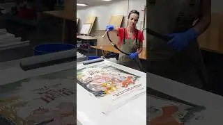 Restoring an original Disney &ldquo;The Fox and the Hound&rdquo; (1981) one sheet movie poster 🦊🐶