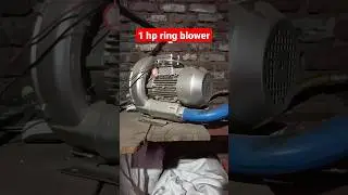 1hp ring blower #biofloc #agriculture #fishfarming #tank #villagefishing #catfish #aquaculture