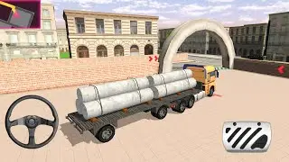 City Road Construction Simulator / construction vehicles: Excavator Road Clean / Android Gameplay