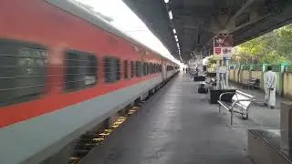 Nanded Panvel Express Hauled by WDP4D skipping Akurdi.