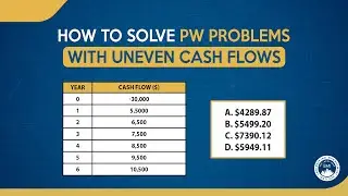 FE Exam Prep: How to Solve PW Problems with Uneven Cash Flows
