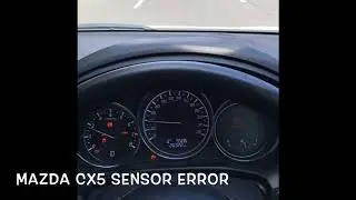 Mazda Cx5 Sensor Error