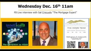 IntellicardUSA Interview with  Sal Criscuolo The Mortgage Expert