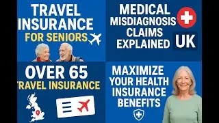 UK Insurance Guide 2025 Senior Travel Cover, Misdiagnosis Claims, Over 65 Deals & Health Insurance T