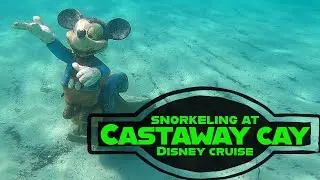 Snorkeling at Castaway Cay | Disney&rsquo;s Private Island | Disney Cruise with Family on the Treasure