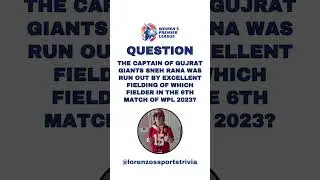 WPL Match 6 Quiz! Pt 30