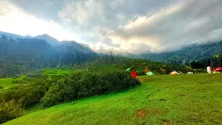 Gabin Jabba Top - Green meadows, thick forests, snow clad mountains, mineral springs and high peaks