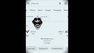 SRH 277 Runs IPL Record ☠️ | SRH vs MI #cricket #srh #mi #worldrecord #trollface #memes #fypシ #fyp