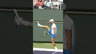 Novak Djokovic | Forehand Backhand Slow Motion [Front & Back View]