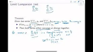 Limit Comparison Test| Calculus