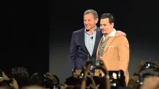Bob Iger names Johnny Depp a Disney Legend at the D23 Expo 2015
