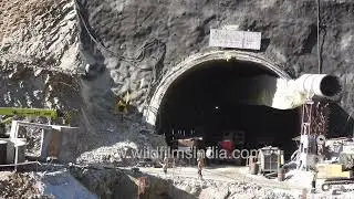 Food supplies for rescue mission at Silkyara Bend Barkot Road Tunnel - Rescue workers swarm to site