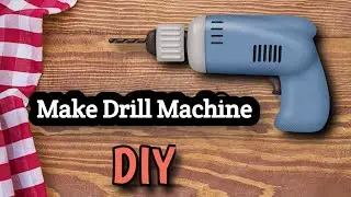 Make your own mini Drill Machine || SmartGenius