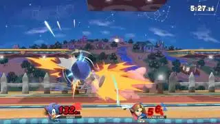 Sonic's F-Smash is great