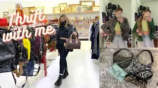 Thrift with me | finding designer bags | spring shopping has come early |