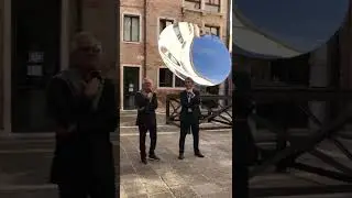 Taco Dibbits curator of the exhibition Anish Kapoor in Venice