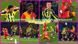 Galatasaray 0-2 Fenerbah&ccedil;e 4K / RARE CLIPS ● FREE CLIPS ● SCENEPACK 4K ( TOPAZ Video AI 7&trade; )