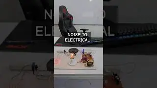 🔊 Energy Generation from Noise  Vibration , Sound to electrical energy project #project