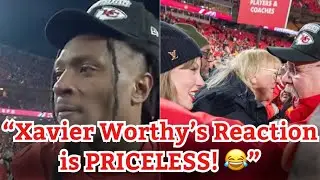 🤣 Travis Kelce&rsquo;s Teammate Xavier Worthy STUNNED by Taylor Swift&rsquo;s Height! 😲🏈