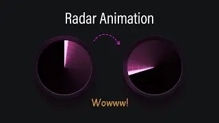 Radar Animation Pure CSS | CSS Animations