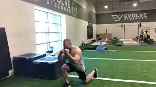 How To Do Step Out Deceleration Lunges
