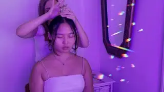 Crown Chakra Reiki on Person with Light Language | Asmr