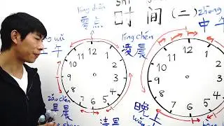 เรียนเรื่องการพูดเวลา ในภาษาจีน คาบที่ 2/2