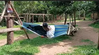 FIRST TIME ON A SWINGING HAMMOCK..😆😂😂😂am never doing that again🤣🤣🤣