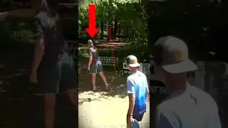 This Forehand Ace is crazy!!!!!🔥🔥🔥🔥#discgolf #shorts