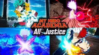 MY HERO ACADEMIA: All&rsquo;s Justice - All Ultimate Attacks & Transformations (Japanese Dub) [4K 60FPS]