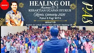 Struk Sembuh & banyak Orang datang untuk minta di Doakan dalam kebaktian dan Mereka pulangnya SEMBUH