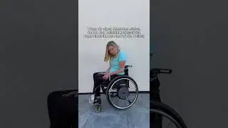 Nein, ich bin nicht an den Rollstuhl gefesselt!