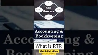 What is RTR | Record to report | RTR process #RTRjob