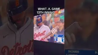 🚨 13 INNINGS OF MADNESS 😳 TIGERS VS MARINERS ‼️ GAME OF THE YEAR?! ⚾🔥