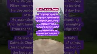 The Apostles Creed #prayer #believe #christiansongs #bible