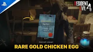 Resident Evil 4 Remake: Rare Gold Chicken Egg Location - Where To Find Rare Gold Chicken Egg