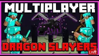 Let's kill the Minecraft Ender Dragon 🐲 DUO SURVIVAL | LIVE