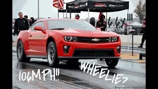 2015 Chevrolet Camaro ZL1 Goes 1/8th Mile Racing!!! Goes Mid 6's!!!!