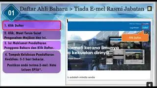Cara Pendaftaran EPSA /Kursus Online