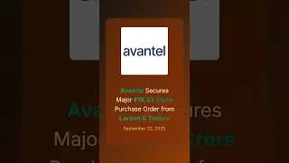 Avantel получает крупный заказ на покупку акций на сумму 19,33 крор рупий от Larsen & Toubro #sto...