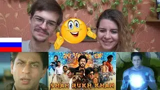 Tribute To Shah Rukh Khan | 29 Years Of SRK Mashup 2021 | Russian reaction